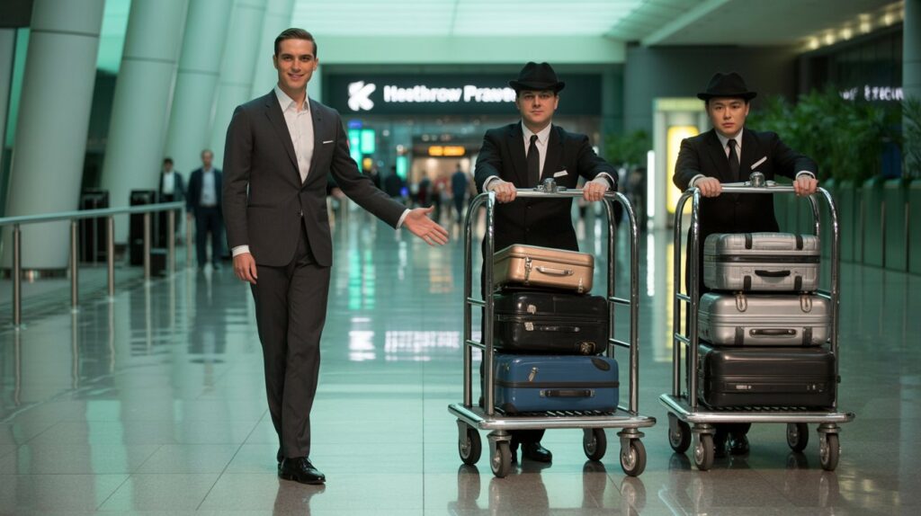 Heathrow VIP: Porter Assistance & Luggage Delivery